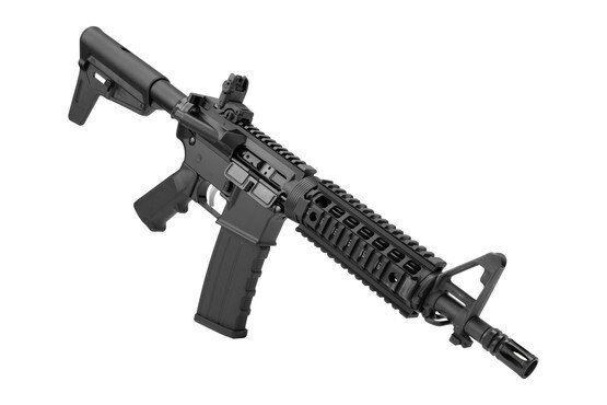 AM15 A4 10.5" 5.56 NATO Quad Rail AR-15 Pistol has forged 7075-T6 aluminum receivers